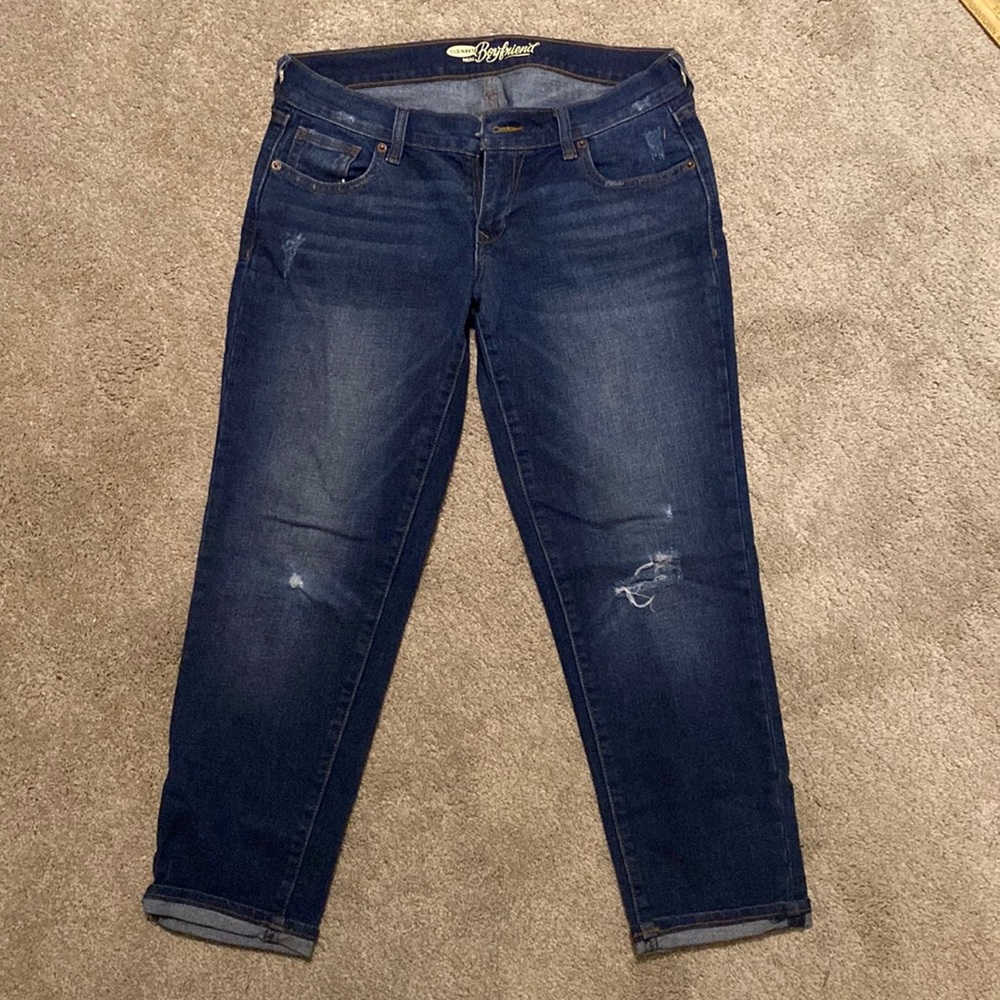 Old Navy Distressed Boyfriend Jean